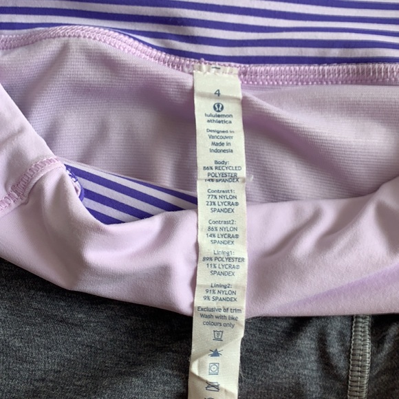 Lululemon size 4 Run Shorts - Picture 4 of 4